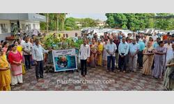 Laudato si Sunday celebrated t create awareness to save Mother Nature